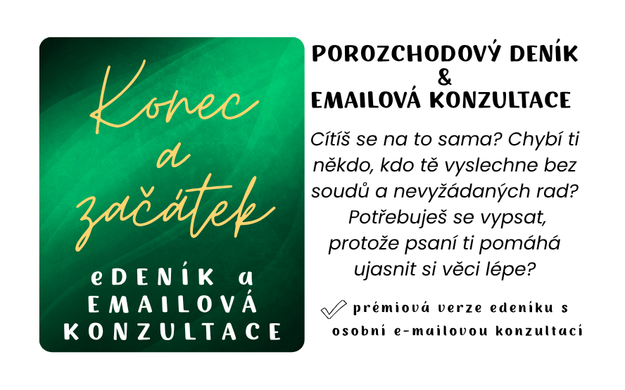 Porozchodový deník Konec a začátek plus konzultace